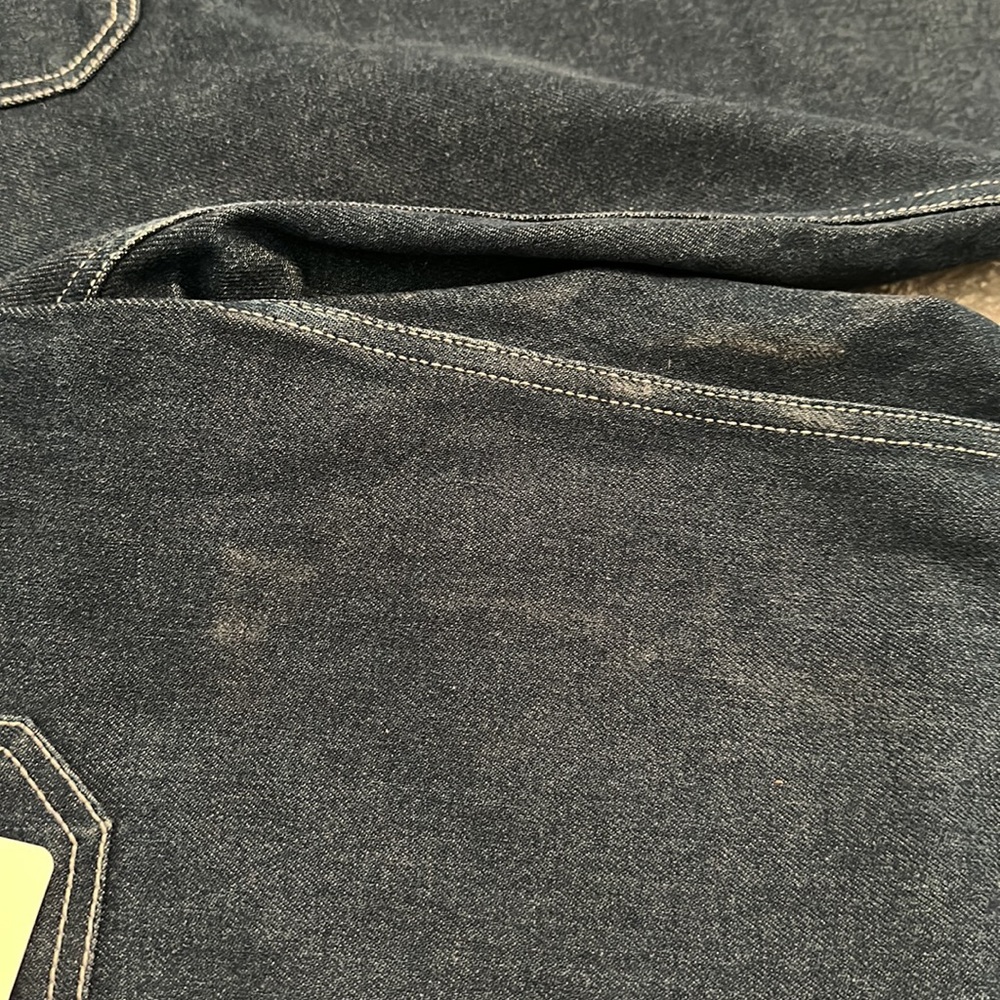 Chloe Contrast Stitch Jeans View 6